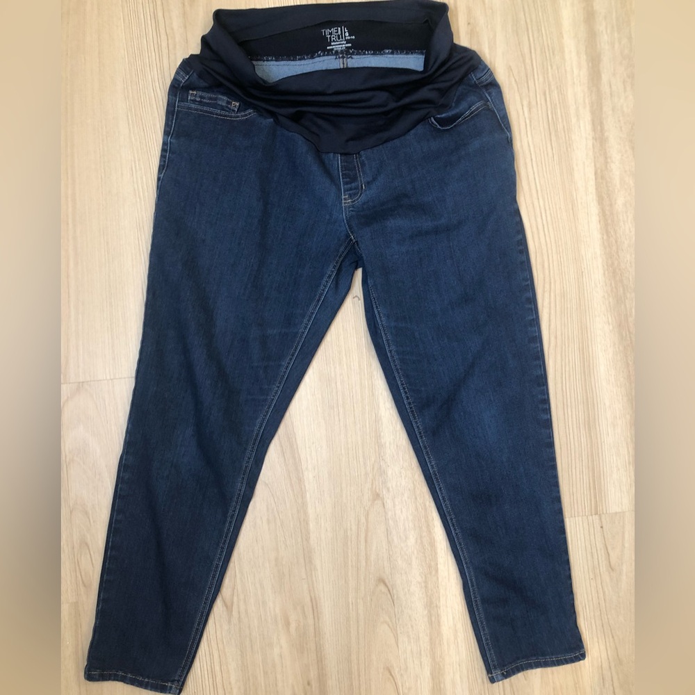 Time & Tru Women’s Maternity Jeans—Large (12-14)
